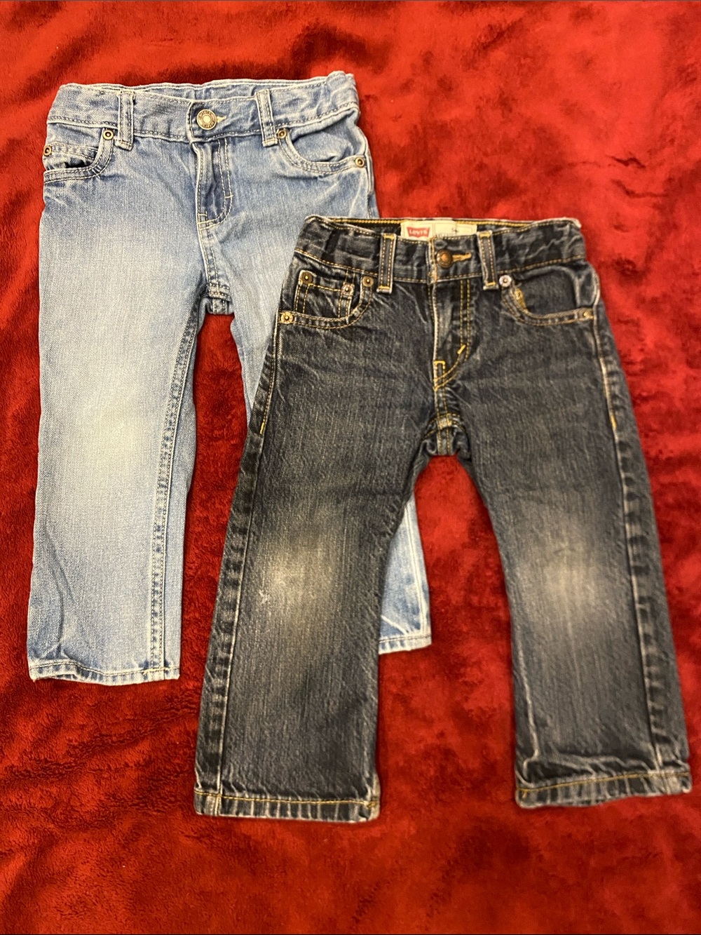 (Bundle of 2) Boys 2T Blue Jeans